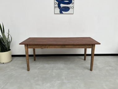 Table de ferme française des années 50, vue 13