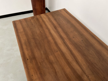 Bureau 1900 en noyer massif, vue 7
