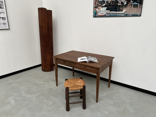 Bureau 1900 en noyer massif, vue 8