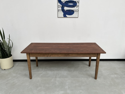 Table de ferme française des années 50, vue 14