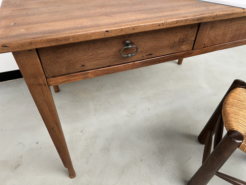 Bureau 1900 en noyer massif, vue 13