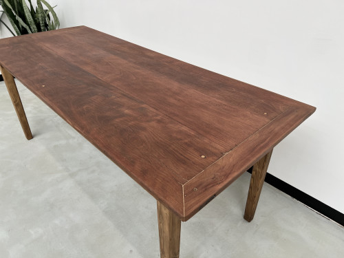Table de ferme française des années 50, vue 17