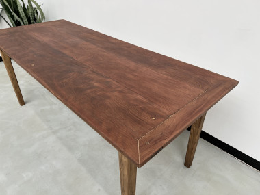 Table de ferme française des années 50, vue 17