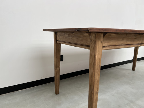 Table de ferme française des années 50, vue 18