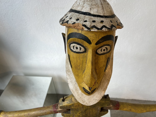 Figurine de marionnette Bambara, art tribal africain, vers 1950, vue 6