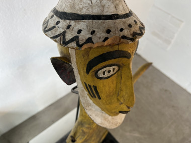Figurine de marionnette Bambara, art tribal africain, vers 1950, vue 17