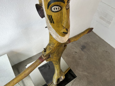 Figurine de marionnette Bambara, art tribal africain, vers 1950, vue 18