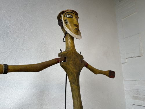 Figurine de marionnette Bambara, art tribal africain, vers 1950, vue 21