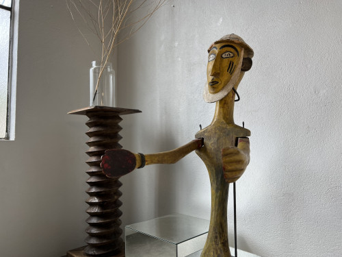 Figurine de marionnette Bambara, art tribal africain, vers 1950, vue 24