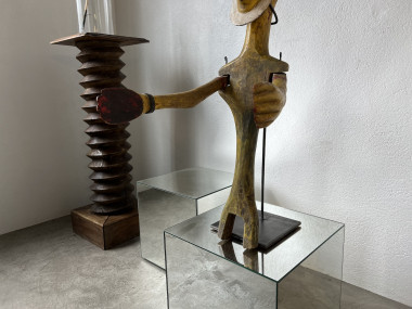 Figurine de marionnette Bambara, art tribal africain, vers 1950, vue 25