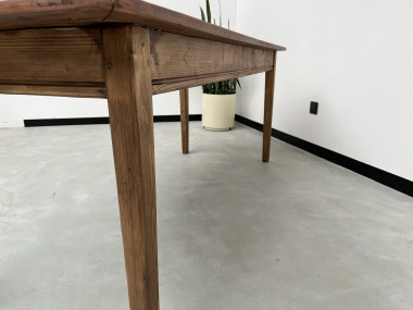 Table de ferme française des années 50, vue 22