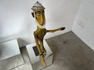 Figurine de marionnette Bambara, art tribal africain, vers 1950, vue 27