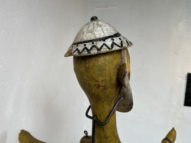 Figurine de marionnette Bambara, art tribal africain, vers 1950, vue 29
