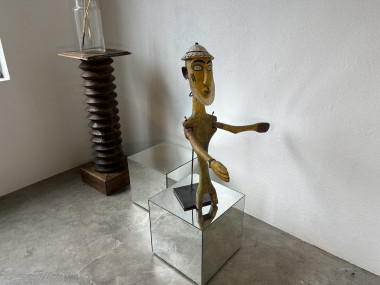 Figurine de marionnette Bambara, art tribal africain, vers 1950, vue 30
