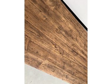 Table de ferme XIXème aux pieds fuseaux, vue 10