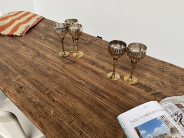 Table de ferme XIXème aux pieds fuseaux, vue 17