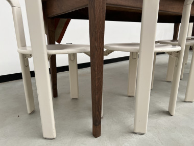 Table de ferme XIXème aux pieds fuseaux, vue 19