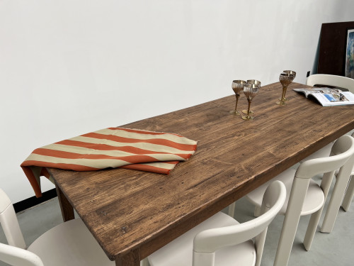 Table de ferme XIXème aux pieds fuseaux, vue 21