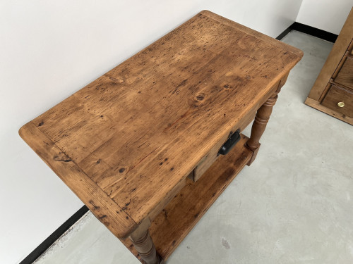Petite drapière des années 50, ancien tiroir-caisse, vue 3