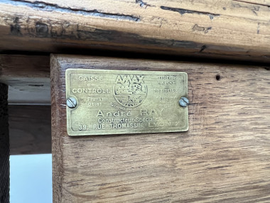 Petite drapière des années 50, ancien tiroir-caisse, vue 17