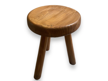Tabouret Berger, Charlotte Perriand, circa 1950, vue 1