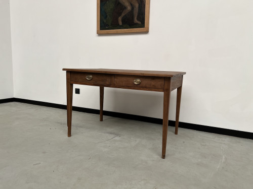 Bureau 1900 en noyer massif, vue 25