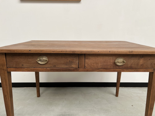 Bureau 1900 en noyer massif, vue 27