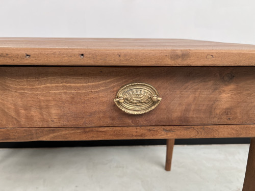 Bureau 1900 en noyer massif, vue 28