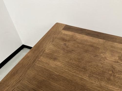 Grande table de ferme en chêne massif 308 cm, vue 9