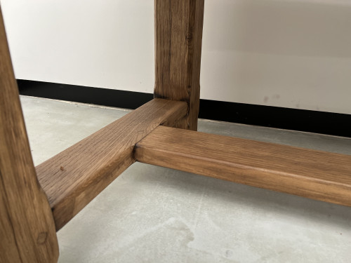 Grande table de ferme en chêne massif 308 cm, vue 15