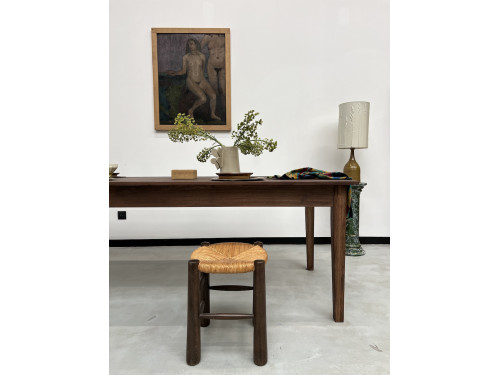 Grande table de ferme 300 X 90 cm "Dark Brown", vue 37