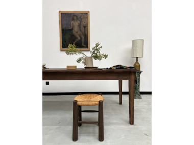 Grande table de ferme 300 X 90 cm "Dark Brown", vue 37