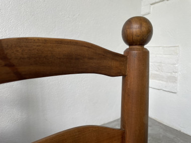 4 chaises de cheminées basses par Charles Dudouyt, vue 10