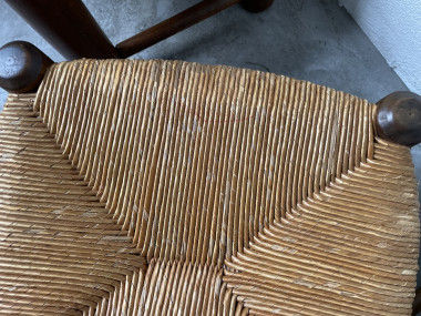 4 chaises de cheminées basses par Charles Dudouyt, vue 23