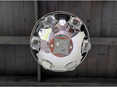 Suspension vintage Space Age par Oscar Torlasco, vue 5