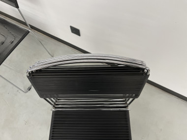 Lot de 7 chaises "spaghetti" par Giandomenico Belotti, vue 7