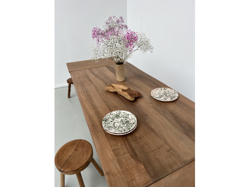 Table de ferme en noyer, vue 11