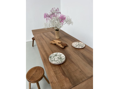Table de ferme en noyer, vue 11