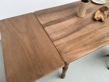 Table de ferme en noyer, vue 12