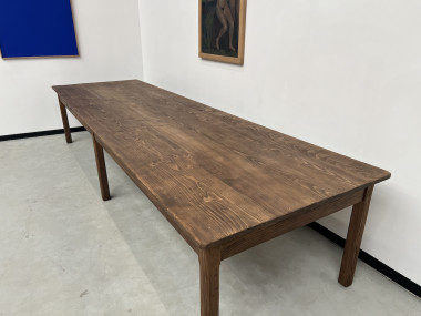Table de ferme de 4 mètres, années 50, vue 5