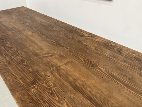 Table de ferme de 4 mètres, années 50, vue 8