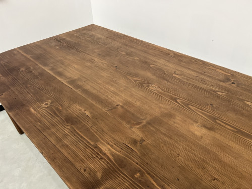 Table de ferme de 4 mètres, années 50, vue 10