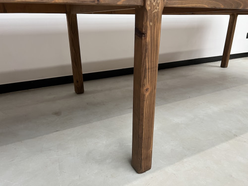 Table de ferme de 4 mètres, années 50, vue 22