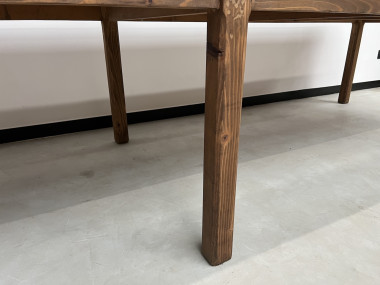 Table de ferme de 4 mètres, années 50, vue 22