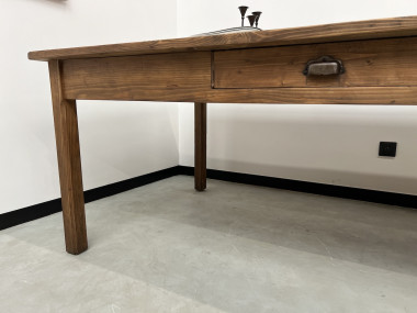 Table de ferme de 4 mètres, années 50, vue 23