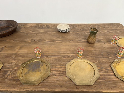 Table de ferme de 4 mètres, années 50, vue 26