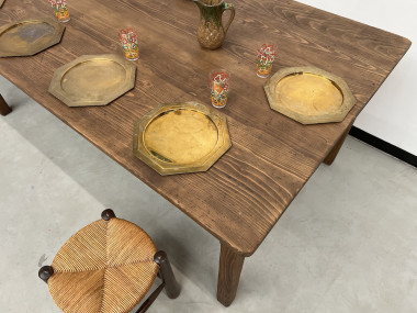 Table de ferme de 4 mètres, années 50, vue 27