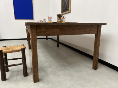 Table de ferme de 4 mètres, années 50, vue 28