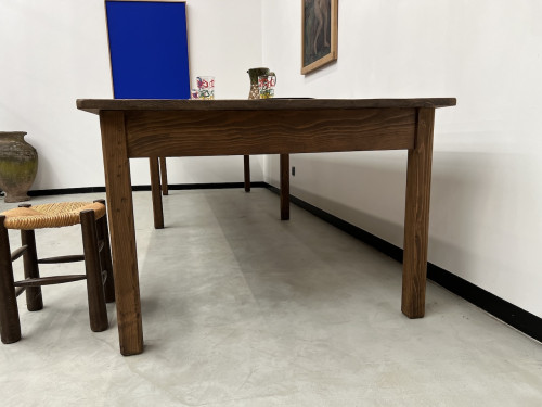 Table de ferme de 4 mètres, années 50, vue 29