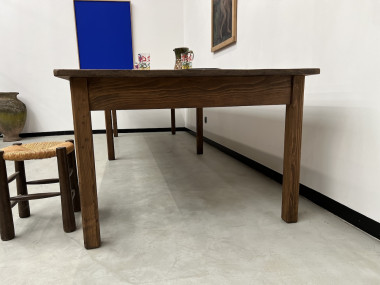 Table de ferme de 4 mètres, années 50, vue 29